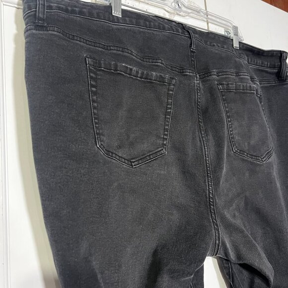 Torrid FEEL THE FIT Mid-Rise Boot Cut Jeans Slim Black Size 22S Vintage Stretch - Picture 7 of 12